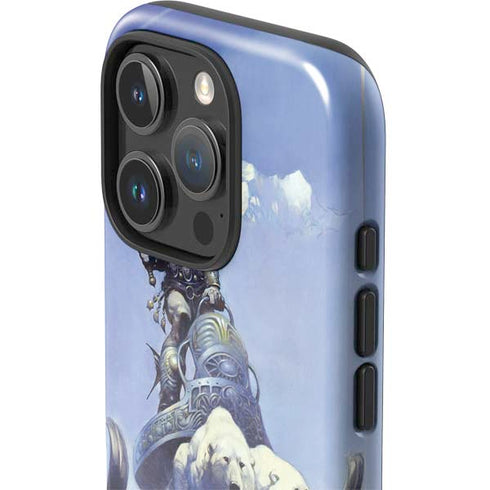 Sliver Warrior by Frazetta iPhone 16 Pro Impact Case